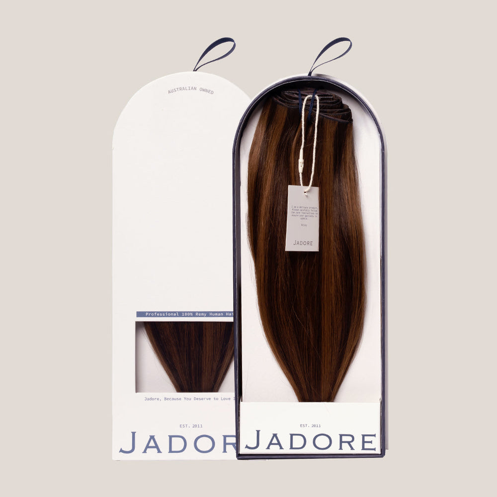 2/6 - Chocolate Brown/Warm Light Brown Mix