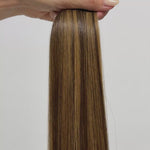 2/6 - Chocolate Brown/Warm Light Brown Mix